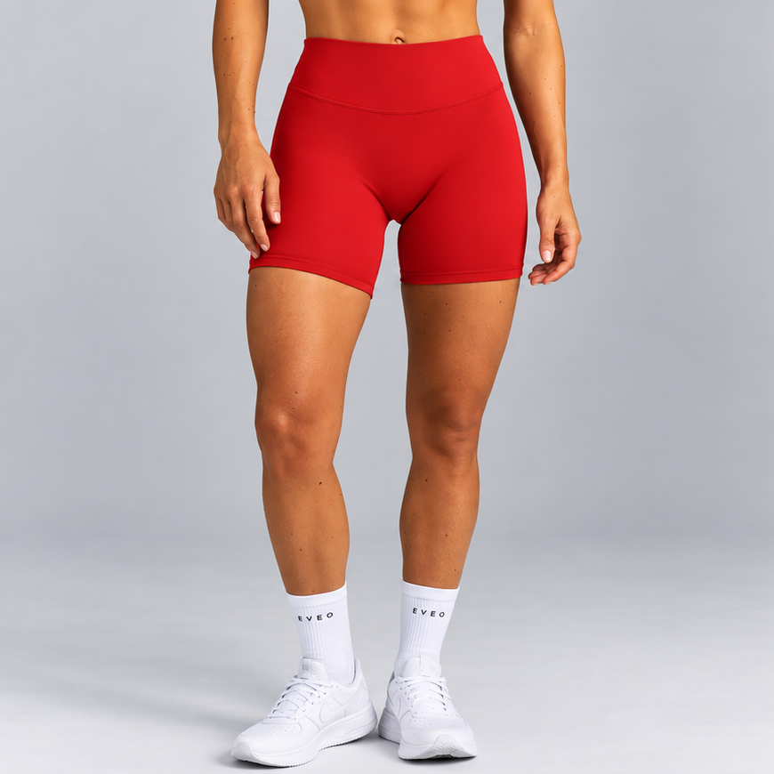 MotionSculpt™ High-Rise Shorts 6" Rot