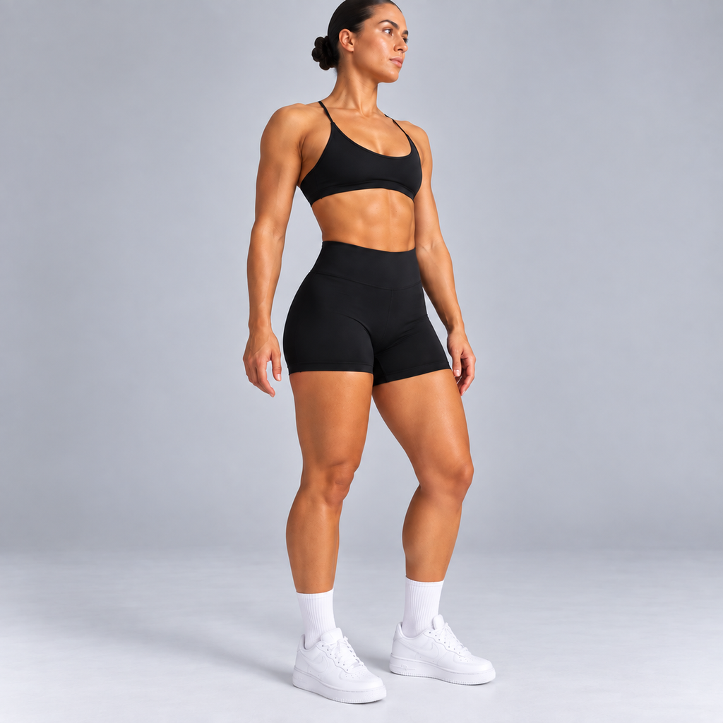 ContourLift™ Shorts - Maulbeerrot