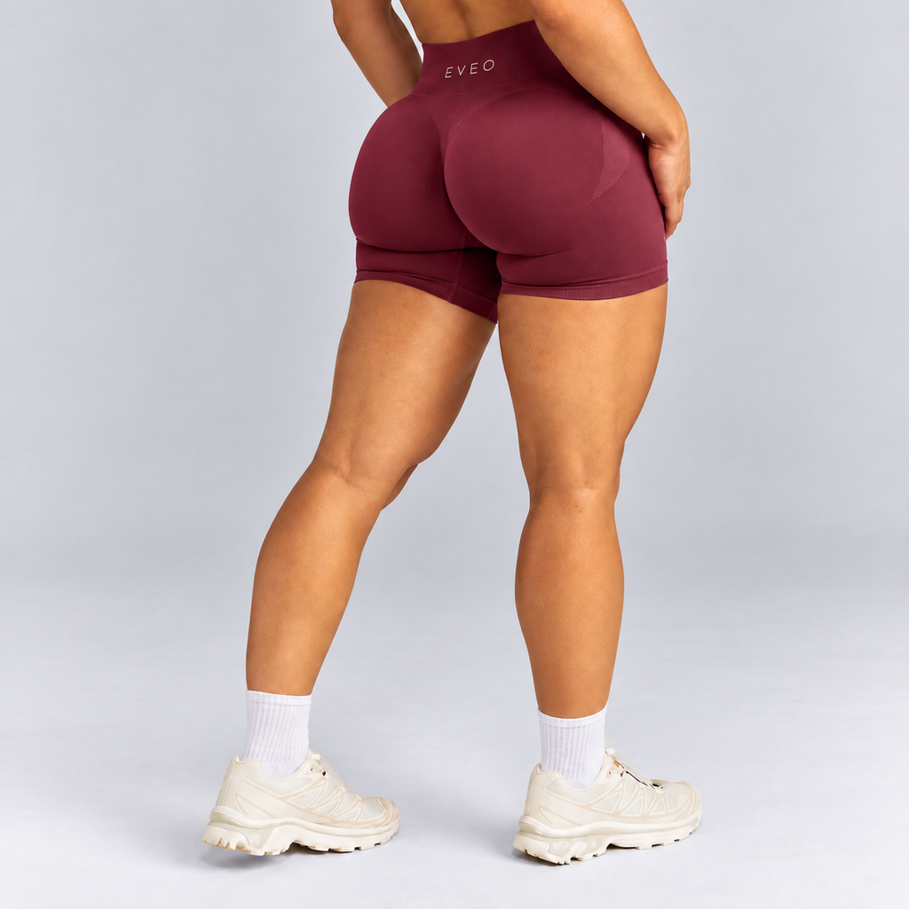 ContourLift™ Shorts - Maulbeerrot