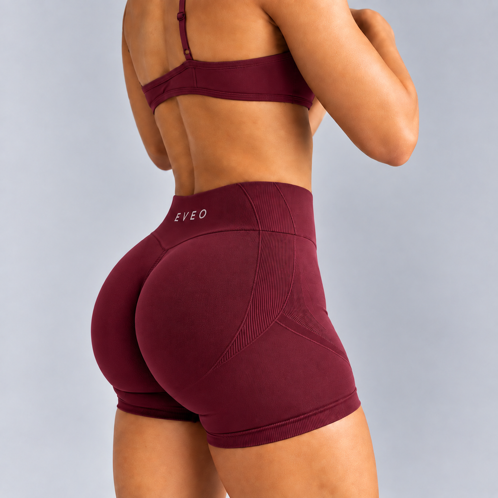 ContourLift™ Shorts - Maulbeerrot