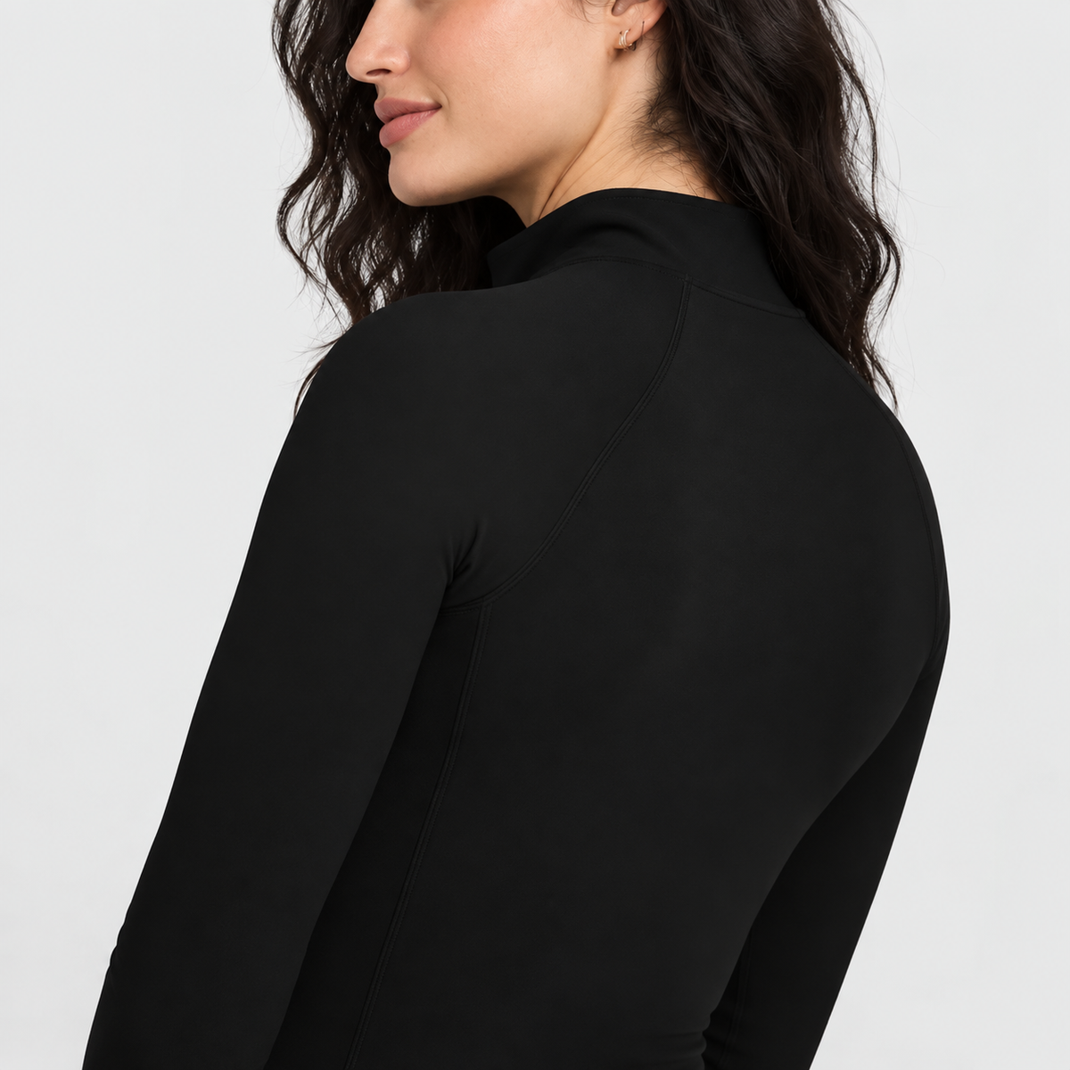 EVEO Sculpt Zip-Jacke Schwarz