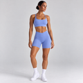 SculptForm™ Active Shorts 6" – Klares Blau