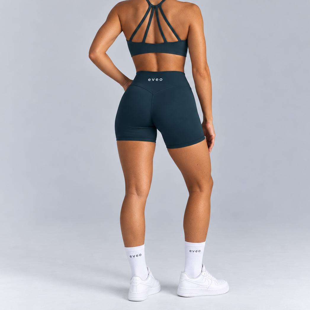 MotionSculpt™ High-Rise Shorts 6" Rot