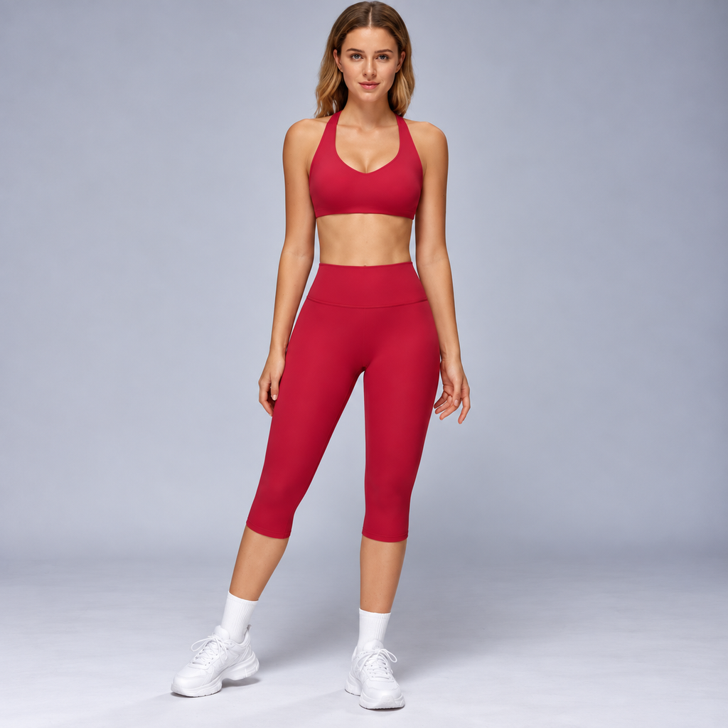 FlexForm Capri Leggings - Brown