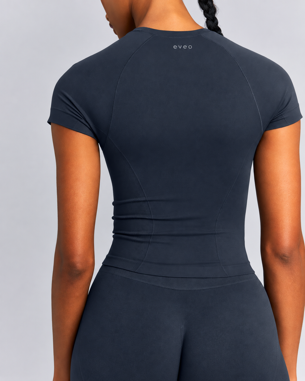 SecondSkin™ Nahtloses Oberteil - Schwarz