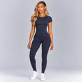 SecondSkin™ Seamless-Top – Oil Blue